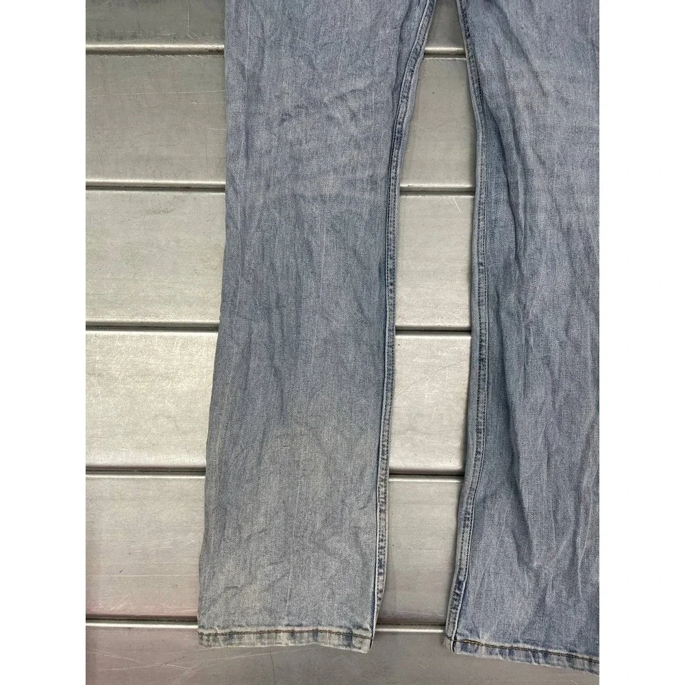 Levis‎ 511 Jeans Mens 33x34 Blue Light Wash Denim Straight Outdoor